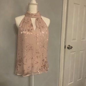 White House Black Market Silky Halter Top